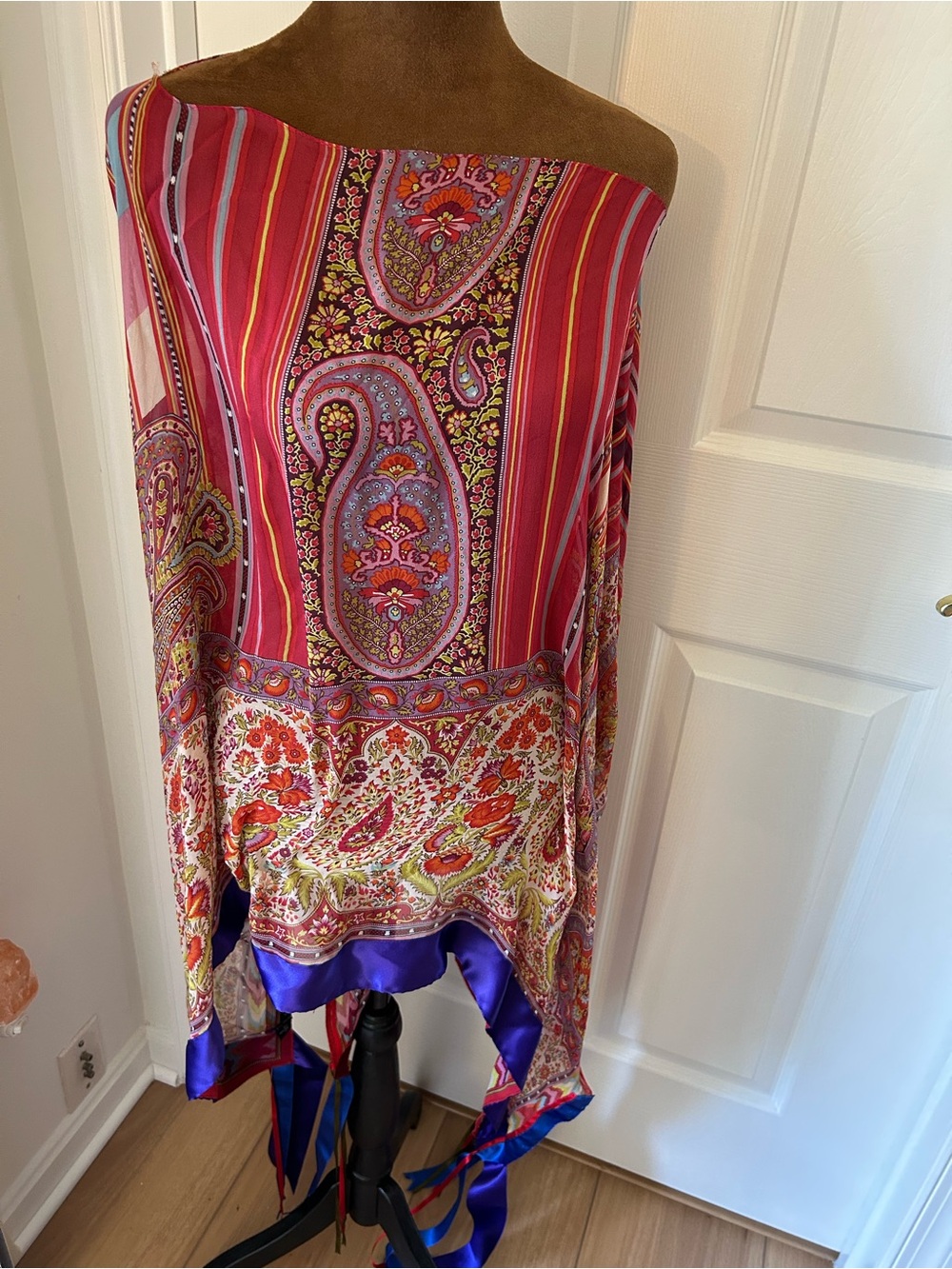 Multicolor Printed Silk Etro Milano tunic